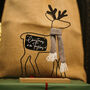 Personalised Christmas Sign Reindeer Your Name Here, thumbnail 4 of 4