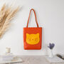 Personalised Cat Bag In Orange, thumbnail 1 of 7