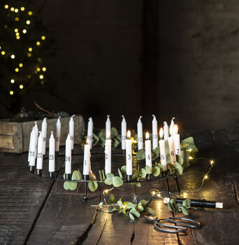 Metal Advent Candle Holder, 3 of 6