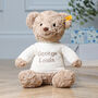 Personalised Steiff Honey Teddy Bear Large Soft Toy, thumbnail 1 of 11
