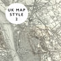 Personalised Vintage Map Drinks Tray, thumbnail 7 of 9