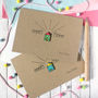 Personalised New Home Card, Bright Little House, thumbnail 1 of 8