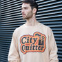 City Quitter Men's Slogan Sweatshirt, thumbnail 1 of 5