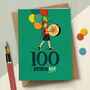 ‘100 Birthday Boy’ 100th Milestone Birthday Card, thumbnail 1 of 4