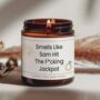 Engagement Gifts Personalised Funny Candle For Her, thumbnail 1 of 5