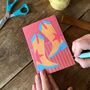 Mustard Cowboy Boots Greetings Card, thumbnail 1 of 2