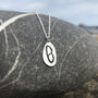 Pebble Initial Necklace, thumbnail 5 of 12
