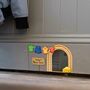 Personalised Mouse House Skirting Board Sticker, thumbnail 2 of 2