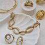 Chunky Oval Link Bracelet, thumbnail 8 of 8