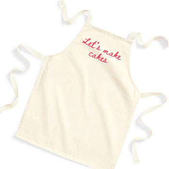 Personalised Kid's Organic Apron, 2 of 4