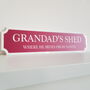 Personalised Shed Sign, thumbnail 1 of 2