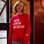 'Give Me Attention For Christmas' Slogan Jumper, thumbnail 1 of 6