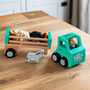 Personalised Farm Lorry With Animals Wooden Play Set, thumbnail 4 of 4