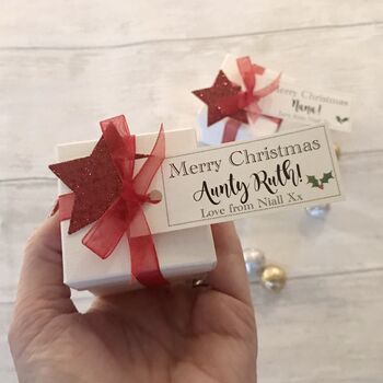 Personalised Christmas Chocolate Box, 2 of 2
