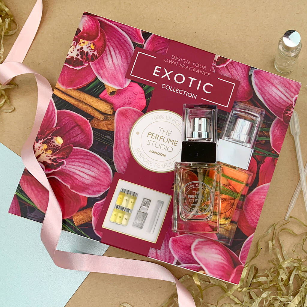 design your own fragrance the exotic collection by the perfume studio