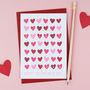Personalised Memorable Date Valentine's Card, thumbnail 1 of 5