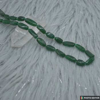 Green Aventurine Beaded Necklace: 18 Inches, 3 of 6