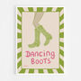 Dancing Boots Cowgirl Print, thumbnail 8 of 8
