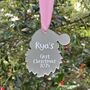 Baby's First Santa Head Christmas Decoration 2025, thumbnail 2 of 5