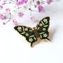 Butterfly Enamel Lapel Pin, thumbnail 1 of 10