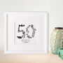 Pressed Flower 70th Birthday Personalised Wall Art, thumbnail 3 of 6