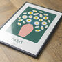 Personalised Daisies Art Print, thumbnail 3 of 6