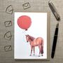 Horse Birthday Card, thumbnail 1 of 9