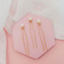 Gold Bridal Hair Pins, thumbnail 2 of 3