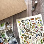 Meadows Wildlife Of Britain Watercolour Postcard, thumbnail 4 of 12