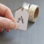 Botanical Initial Tags Personalised, thumbnail 1 of 1