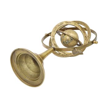 Personalised 10' Bronze Armillary Sphere With Arrow, 5 of 12