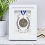 Personalised Marathon Medal Display Frame, thumbnail 1 of 2