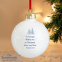 Personalised The Snowman And The Snowdog Bauble, thumbnail 3 of 3