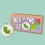 We're Like Two Peas In A Pod! Mini Matchbox Cross Stitch Kit, thumbnail 1 of 6