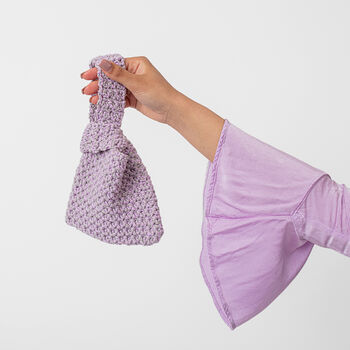 Mini Knot Bag Easy Crochet Kit, 2 of 9