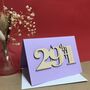 Personalised 29+One Birthday Card, thumbnail 1 of 11