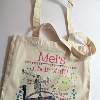 Personalised Singing Bag, 11 of 11
