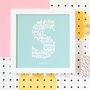 All About Friendship Personalised Best Friend Print, thumbnail 2 of 10