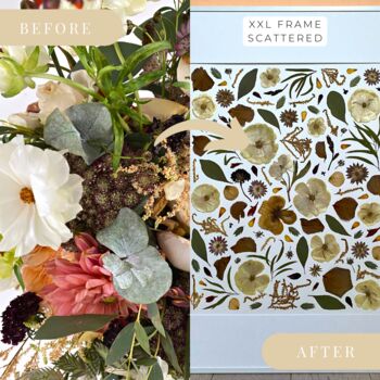 Preservation Of Your Wedding Flowers Into A Frame, 8 of 12