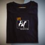 Guitar Shirt Gift For Guitarists. Life One Fret At A Time Single Fret Shirt, thumbnail 4 of 11
