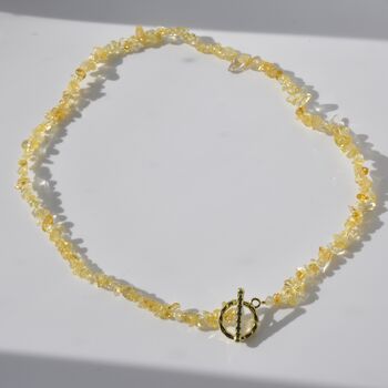 Healing Crystal Chip Necklace Gift For Her, 3 of 12