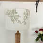 Beech Leaves Embroidered Lampshade, thumbnail 4 of 6