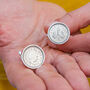 18th Birthday 2004 Five Pence 5p Coin Cufflinks, thumbnail 2 of 12