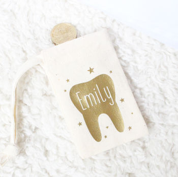 'Tooth Fairy' Personalised Bag, 2 of 5