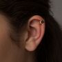 Single Sterling Silver Band Ear Cuff, thumbnail 5 of 5