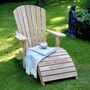 Personalised Wooden Lounger Chair, thumbnail 1 of 5