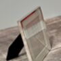 Sixtrees Silver Plated Border Photo Frame, Four X Four, thumbnail 3 of 3