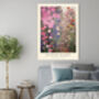 Gustav Klimt Pink Garden Art Print, thumbnail 3 of 3