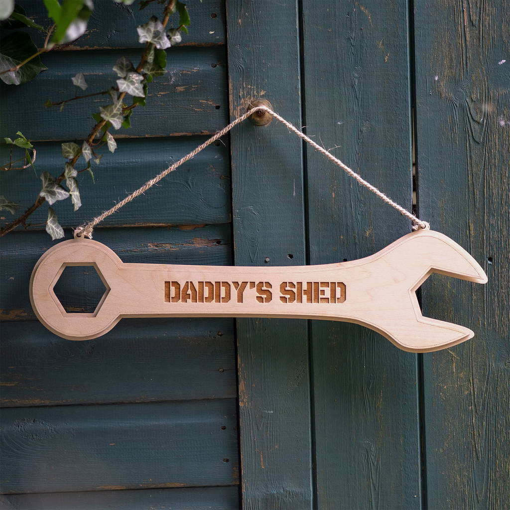 Personalised Dad's Shed Sign, 1 of 6