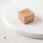 Mathematical Geometric Shape Rubber Stamp, thumbnail 5 of 6